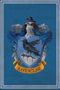 Harry Potter (Ravenclaw Crest) Poster