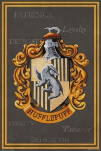 Harry Potter (Hufflepuff Crest) Poster