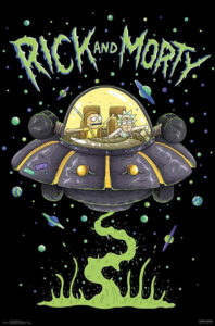 Rick And Morty (Ship) Poster