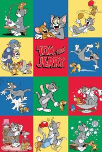 Tom And Jerry (Panels) Poster