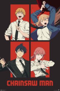 Chainsaw man (Panels) Poster