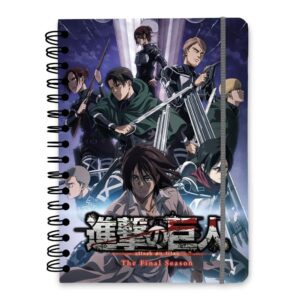 Attack on Titan  Dotted A5 Notebook