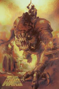 Star Wars (Rancor Ride) Poster
