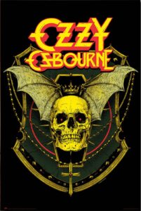 Ozzy Osbourne (Skull) Poster