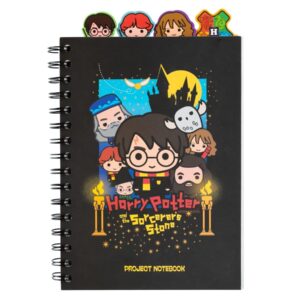 Harry Potter A5 Project Notebook With 4 Dividers