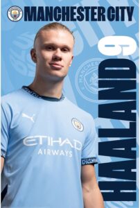 Manchester City F.C. (Erling Haaland) Poster