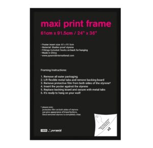 Maxi Poster Frame (Black)