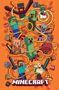 Minecraft (Funtage Montage) Poster