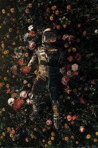 Nicebleed - Astronaut (Garden Delights) Poster