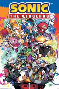 Sonic The Hedgehog (Sonic Comic Characters) Poster