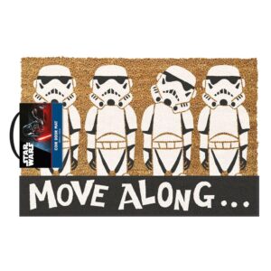 Star Wars (Stormtrooper Move Along) 60cm X 40cm Coir Doormat