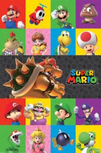 Super Mario (Characters) Poster