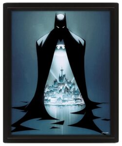 Batman (Gotham Protector) Framed 3D Lenticular Poster (25cm x 20cm)
