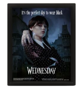Wednesday (Perfect Day) Framed 3D Lenticular Poster (25cm x 20cm)
