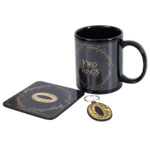 Lord Of The Rings Gift Set (Mug, Coaster & Keychain)