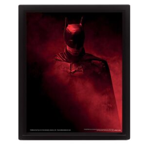 DC Comics: The Batman (Vengeance) Framed 3D Lenticular Poster (25cm x 20cm)