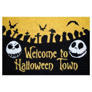 Nightmare Before Christmas (Halloween Town) Coir Doormat (60cm x 40cm)