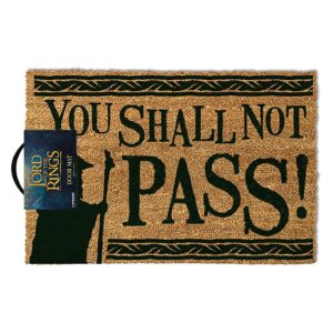 The Lord Of The Rings (You Shall Not Pass) Coir Doormat (60cm x 40cm)